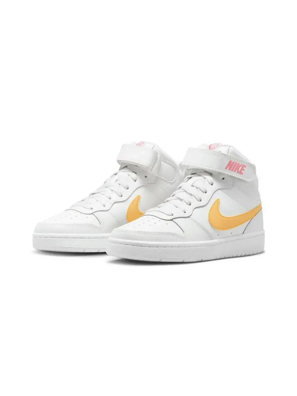 NIKE Girls' Big Kid's Court Borough Mid 2 Casual Shoes CD7782G 112 SIZE 7Y